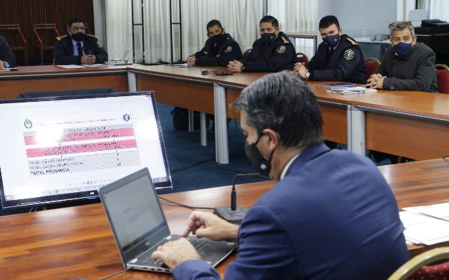 El Gobierno se reunió con la Policía del Chaco para monitorear avances en políticas de Seguridad 