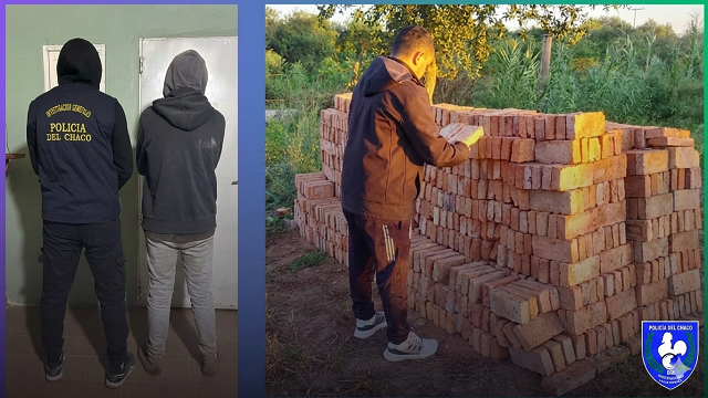 Recuperan 1.200 ladrillos robados tras identificar al autor por c&aacute;maras de seguridad
