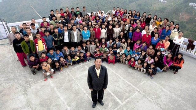 Falleció el cabeza de la "familia más grande del mundo": que tenía 38 esposas y 89 hijos