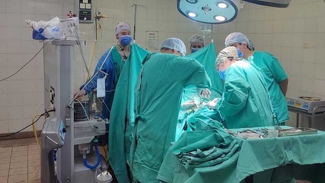 “No se suspendieron cirugías programadas ayer ni hoy”, explicó el jefe de Cirugía del Hospital Perrando
