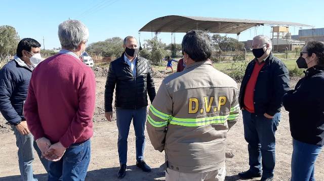 El Intendente Adalberto Papp y Varela anuncian mas Obras de Pavimento para la Ciudad  
