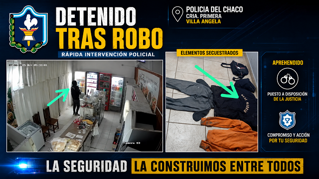 Comisar&iacute;a Primera esclareci&oacute; dos hechos delictivos y recuper&oacute; elementos sustra&iacute;dos 