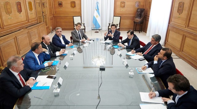 En Buenos Aires, Capitanich se reunió con Massa y Gobernadores del Norte Grande para definir la próxima gira a Estados Unidos 