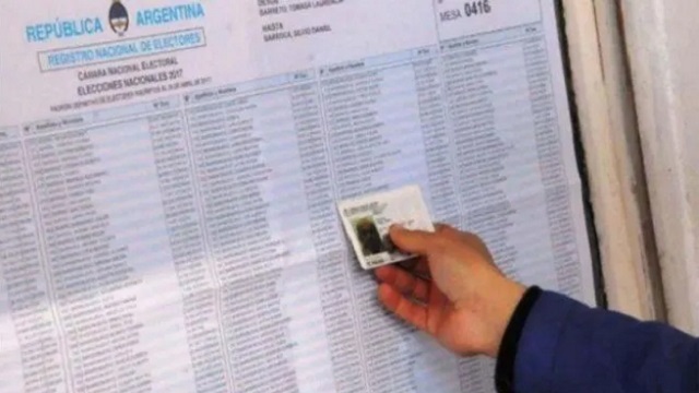 Dónde voto en las elecciones del 26 de octubre: ya está el padrón definitivo y podes consultarlo en NA