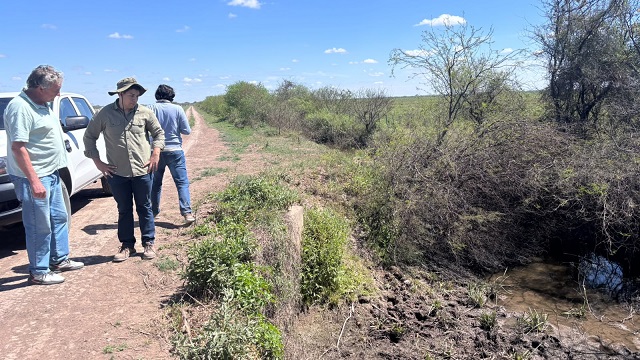 SANTA SYLVINA: EL GOBIERNO PROVINCIAL RELEV&Oacute; EL SISTEMA DE DRENAJE Y PRIORIZ&Oacute; OBRAS PREVENTIVAS ANTE EVENTUALES LLUVIAS
