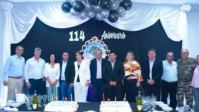 Adalberto Papp participó del Acto del 114° Aniversario de Samuhú  