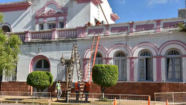 El Intendente Papp informó sobre las mejoras en el edificio Municipal y los accesos  