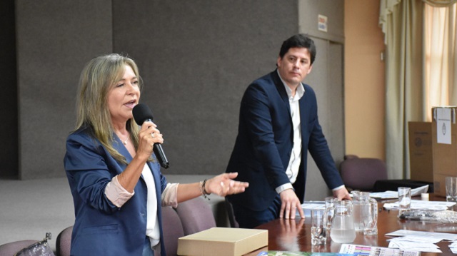 Zunilda Niremperger brindó una Capacitación Ciudadana en Villa Ángela sobre las próximas elecciones y la implementación de la boleta única de papel 
