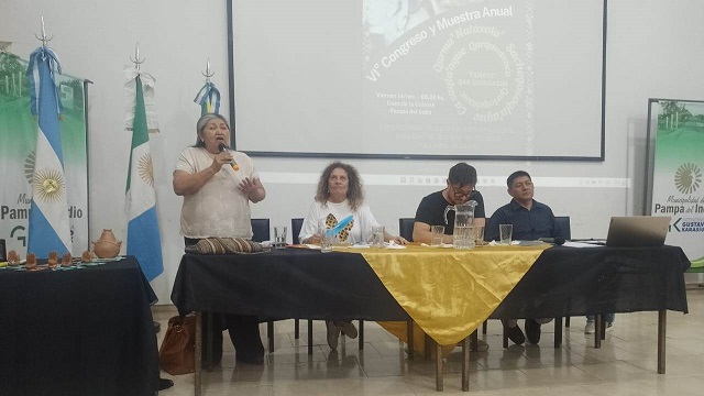 Pampa del Indio: Sexto congreso y muestra anual de la organización indígena Lqataxac nam Qompi