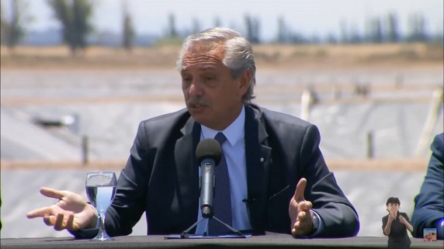 Alberto Fernández apuntó contra el gobernador Rodolfo Suárez: “Tal vez alguien lo confundió, yo no vengo a hacer campaña”