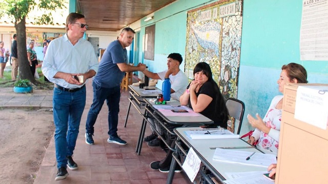 Elecciones en Fontana: “Todo se está desarrollando con absoluta normalidad” dijo el Ministro Gómez 