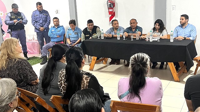 Seguridad y participaci&oacute;n vecinal: Presentaron nuevas autoridades Policiales en Barranqueras 