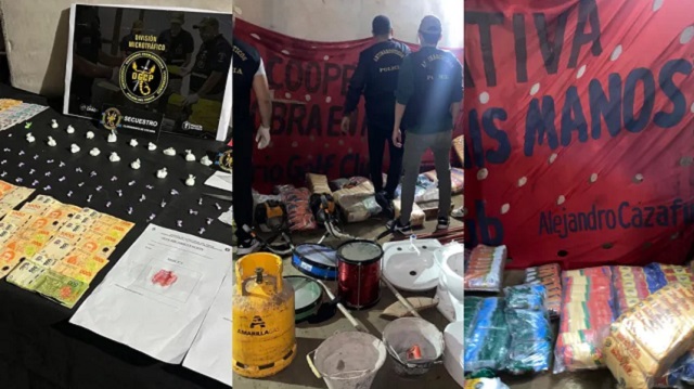 Operativo en Resistencia: Detuvieron a referente de Cooperativa e incautaron droga y dinero 