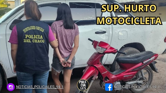 División Investigaciones logro recuperar otra moto Robada