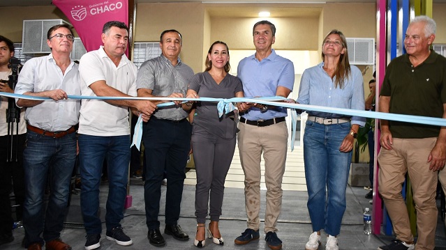 Hechos, No Relato: El Gobernador Zdero inaugur&oacute; el nuevo Centro de Salud de Villa R&iacute;o Negro