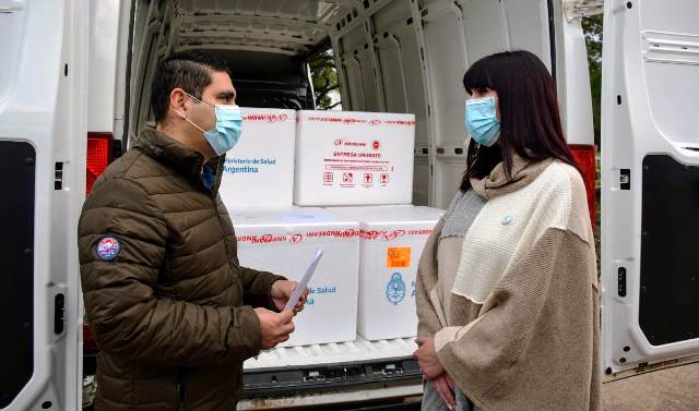 Chaco recibió un nuevo Lote con 12.402 vacunas Sinopharm para la aplicación de segundas dosis 