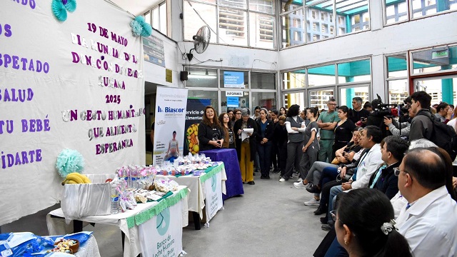 Con Charlas de Concientización y promoción, el Gobierno Chaqueño conmemora el día de la donación  de leche humana y la semana del parto respetado  