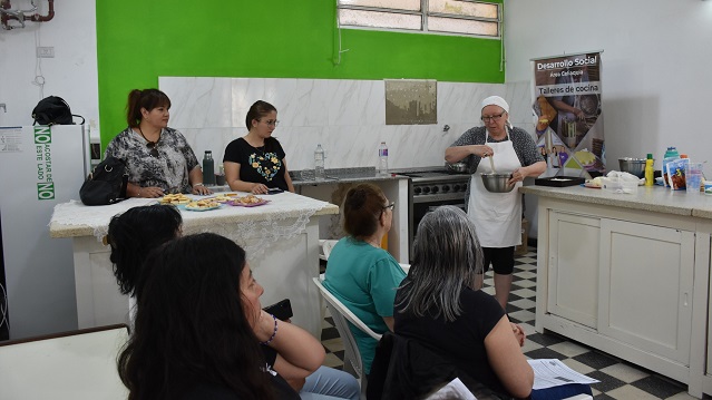 Taller de Cocina para Celíacos: La secretaría de Desarrollo Social continúa brindando espacios de aprendizaje y contención 
