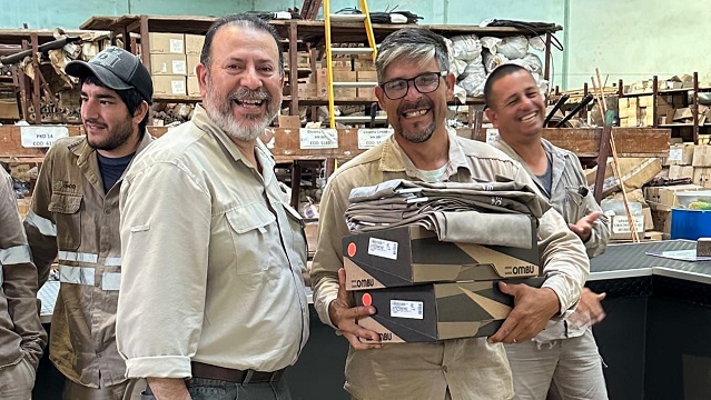 Secheep: Se entreg&oacute; ropa y calzados de seguridad al personal operativo 