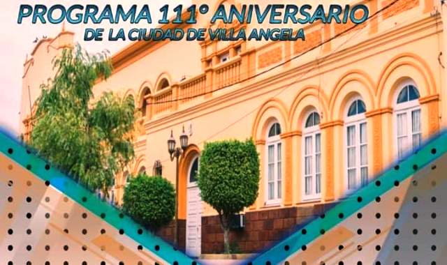 La Secretaría de Cultura del Municipio  difundió el programa virtual del 111° Aniversario de Villa Ángela 