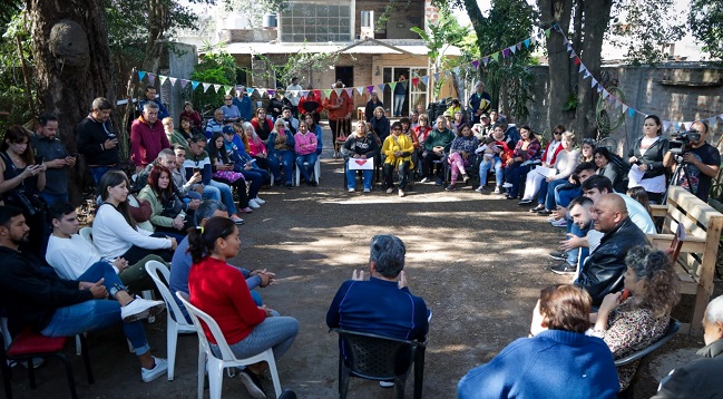 Agenda de Cercanía: Capitanich se reunió este domingo con vecinas y vecinos de otros tres Barrios de Resistencia