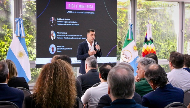 CHACO EN EL RADAR DE LAS INVERSIONES: EL GOBERNADOR ZDERO ACOMPAÑÓ LA PRESENTACIÓN DEL RIGI EN LA PROVINCIA