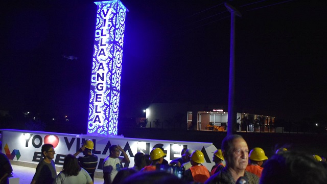 El Intendente Adalberto Papp inaugur&oacute; el T&oacute;tem del Acceso Oeste 
