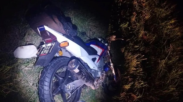 San Bernardo: Murió un motociclista tras chocar a un animal suelto en la ruta