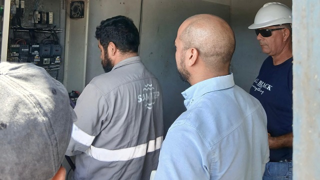 Sameep restableci&oacute; el servicio de agua potable en Los Frentones, tras la ca&iacute;da de un rayo 