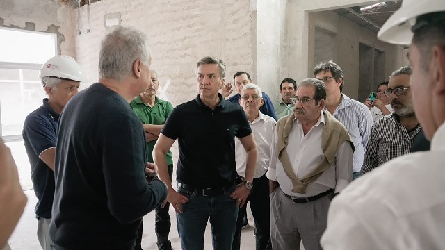 General Vedia: Zdero supervis&oacute; el avance del nuevo Hospital y la recuperaci&oacute;n del Centro de Jubilados &ldquo;La Frontera&rdquo;