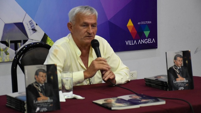 Mario Vidal presentó su Libro en Homenaje a Luis Landriscina en la Casa de la Cultura 