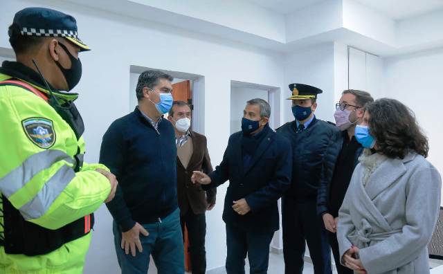 El Gobierno inauguró las refacciones del Destacamento de la Policía Caminera entre Isla del Cerrito y Antequera