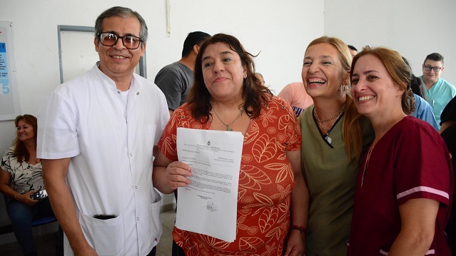 Salud: Cambio de Autoridades en el Hospital &ldquo;Dr. Andr&eacute;s D&iacute;az y Pereyro&rdquo; de Machagai