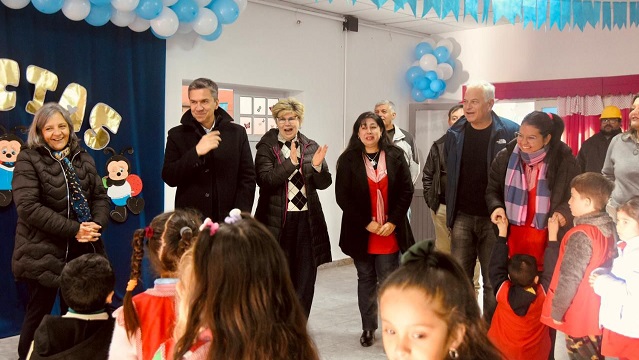 Más inversión en Educación: Avanzan las refacciones del Jardín N° 14 de La Escondida
