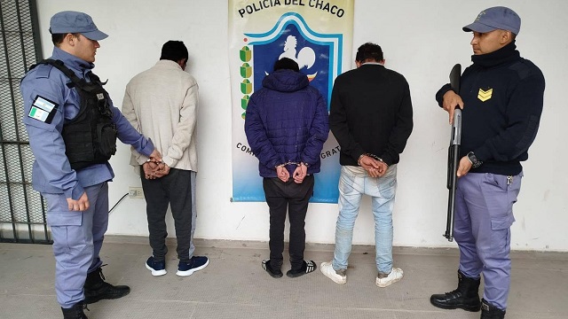 Coronel Du Graty: Cinco detenidos por des&oacute;rdenes en la v&iacute;a p&uacute;blica