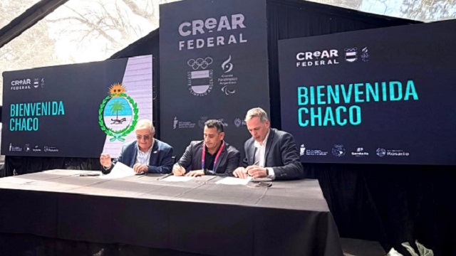 CHACO SE SUM&Oacute; AL CReAR FEDERAL PARA FORTALECER EL DESARROLLO DE J&Oacute;VENES DEPORTISTAS