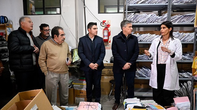 CON RECURSOS DE LAS SUBASTAS, AVANZA LA OBRA DE LOS NUEVOS CONSULTORIOS DEL HOSPITAL PERRANDO