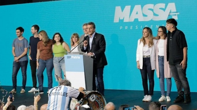 Sergio Massa, tras ganar las elecciones generales 2023: "La grieta se murió"