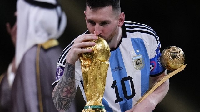 Messi ganó el único premio que le faltaba: se quedó con un Martín Fierro por una frase que quedará en la historia de los Mundiales