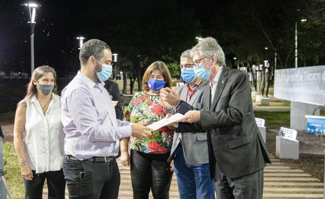En Margarita Belén, Capitanich inauguró el primer Parque de la Memoria de Chaco: “Después de 45 años, cumplimos con esta deuda desde el Estado”