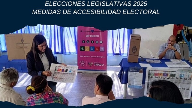 Boleta Única de Papel (BUP) y medidas de accesibilidad Electoral 2025 para personas con discapacidad 
