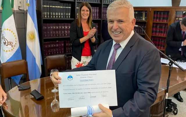 Juan Carlos Polini fue proclamado como diputado: “Comienza un tiempo nuevo para el Chaco y el país”