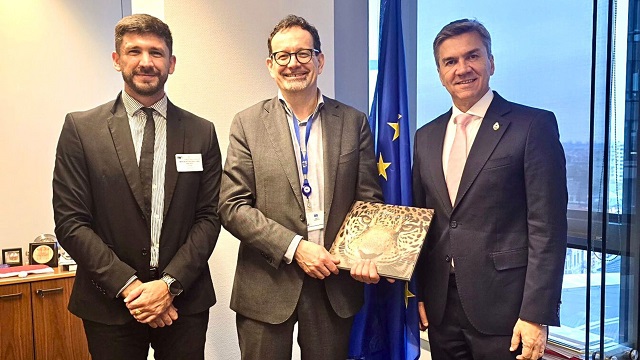 Zdero se reuni&oacute; con autoridades de la Comisi&oacute;n Europea para impulsar el acuerdo UE-Mercosur 