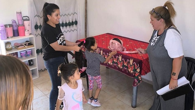 El Instituto de Vivienda realiz&oacute; un relevamiento y acompa&ntilde;amiento social a familias adjudicatarias en el Sauzalito 