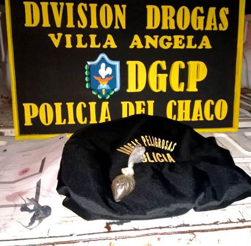 Villa Ángela: La División Drogas Detuvo a un joven con marihuana
