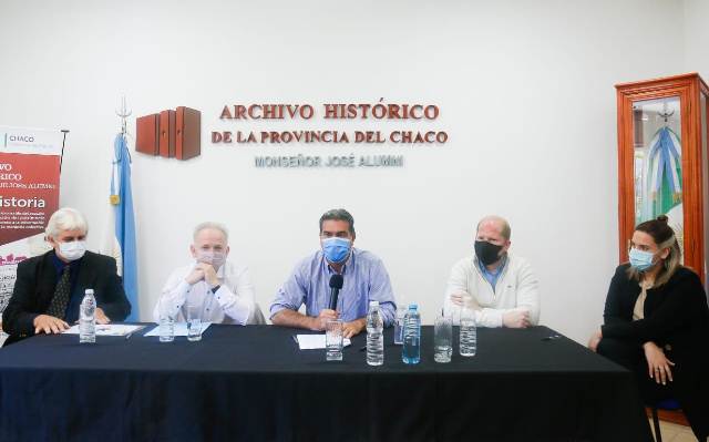 Capitanich encabezó el acto por el 67° Aniversario del Archivo Histórico de la Provincia del Chaco “Monseñor José Alumni”