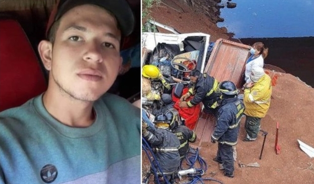 Impresionante caravana para despedir a un joven camionero de Villa Ángela: murió tras protagonizar un trágico accidente en la ruta