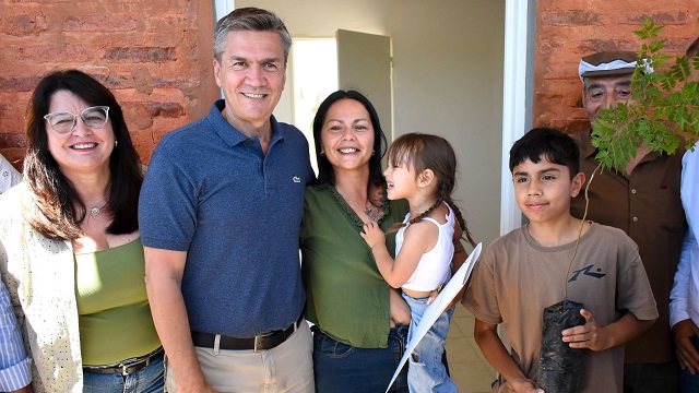 Plan Provincial de Viviendas Ñachec: Más familias ya tienen su techo propio en Chorotis  