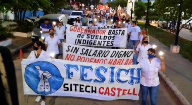 FESICH SITECH Castelli rechazó la propuesta salarial y decretó huelga por 72 horas