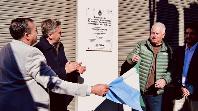 El Gobernador Zdero habilitó las refacciones integrales de Bromatología y de Estadística Sanitaria  